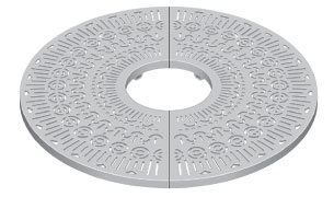 Neenah R-8874 Greenwich Collection Tree Grate